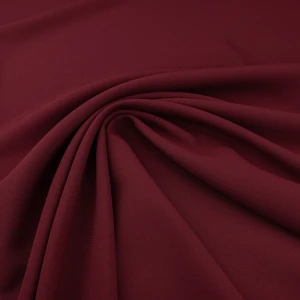 Tkanina panama kolor bordowy