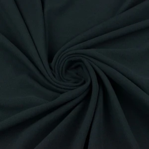 Dzianina typu polar czarna