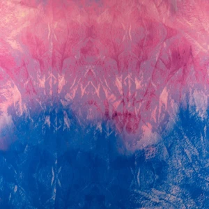 Tkanina wiskoza twill wzór mazany odcienie różowego