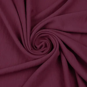 Tkanina American Krepa kolor winny