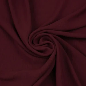 Tkanina American Krepa kolor bordowy