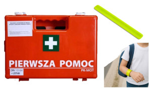 Apteczka K10 z wyposażeniem do zakładu pracy