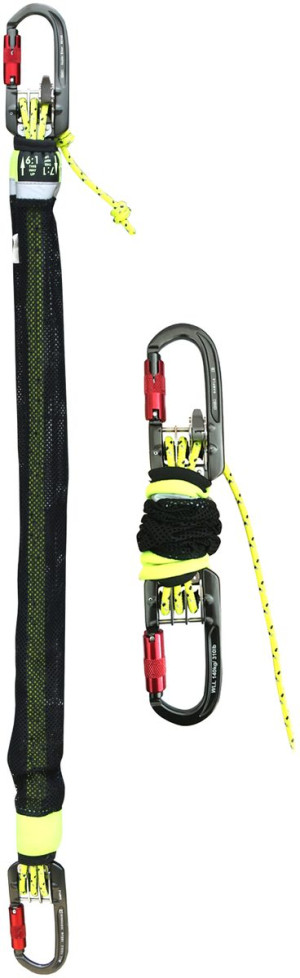 HAULERBINER 165 cm: Kompaktowy zestaw wyciągowy, ratownictwo wysokościowe