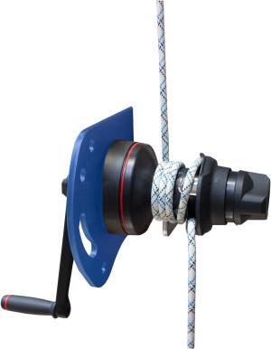Wyciągarka linowa Irudek TRN5 ROPE z adapterem Davit