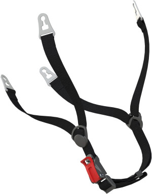 SECRA CHINSTRAP 4P Irudek pasek do kasku stabilne mocowanie 4 punktowe