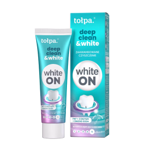 tołpa. 
deep clean & white
 
pasta do zębów, 75 ml