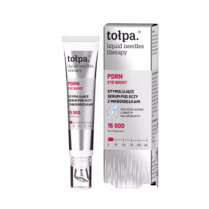 tołpa. 
liquid needles therapy
 
stymulujące serum pod oczy z mikroigiełkami, PDRN eye booost, 15 ml