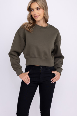 Khaki Bluza dresowa KANSIPI