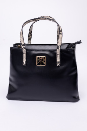 OUTLET Czarna Torebka CROCODI