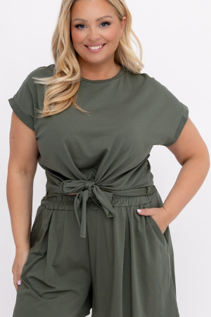 Khaki Bluzka SABRINA