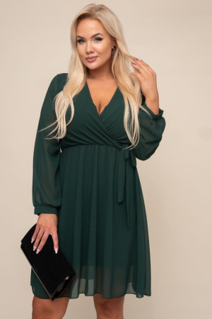 Zielona Sukienka Elegancka PERLA