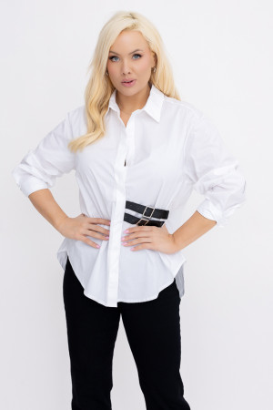 Biała Koszula LOVERI
