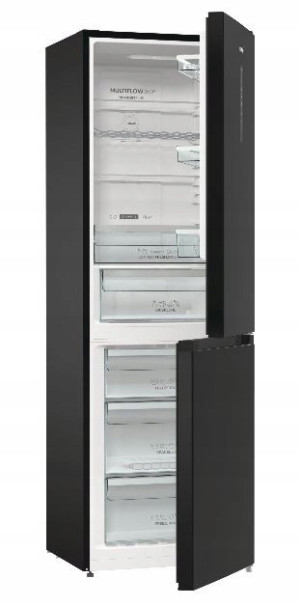 LODÓWKA GORENJE NRK6192ABK4 185CM CZARNA A++