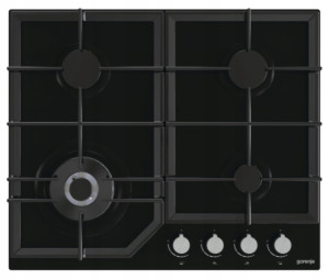 PŁYTA GAZOWA GORENJE GTW641KB CZARNE SZKŁO WOK