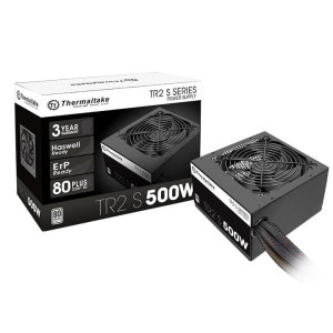 Thermaltake Zasilacz TR2 S Black 500W (80+ 230V EU, 2xPEG, 120mm, Single Rail)