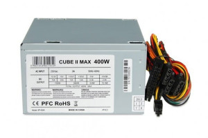 iBOX Zasilacz 400 W CUBE II 12 CM FAN
