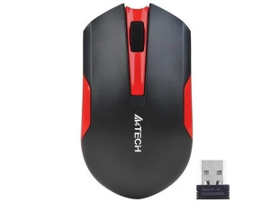A4 Tech Mysz bezprzewodowa V-Track G3- 200N-1 czarno-czerwona