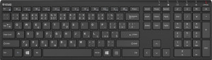 YENKEE Klawiatura bezprzewodowa Slim YKB 2000 CSBK akumulator