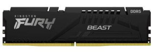 Kingston Pamięć DDR5 Fury Beast Black 32GB(1*32GB)/6000 CL36 EXPO