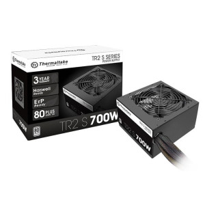 Thermaltake Zasilacz TR2 S Black 700W (80+ 230V EU, 2xPEG, 120mm, Single Rail)