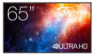Optoma Monitor wielkoformatowy 65 cali N3651K matowy 24h/7,450cd/m2,USB-C,4K UHD (3840 x 2160),Android 11,Wifi+BT,OMS kod producenta H1F2C0FBW10