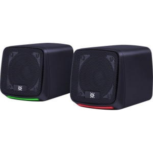 Defender Głośniki komputerowe J3 2.0 6W LED USB Czarne
