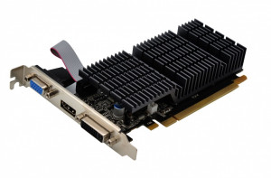 AFOX Karta graficzna Radeon HD 6450 2GB DDR3 64Bit DVI HDMI VGA LP