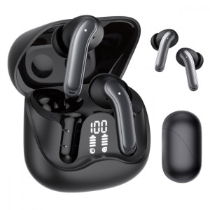 Audiocore Słuchawki bezprzewodowe AC591 PRO ANC , ENC, 6 mikrofonów, etui ładujące