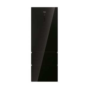 Lodówka HAIER HTW7720DNGB No Frost 200.6cm Czarne Szkło 70cm