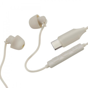 Hama Słuchawki dokanałowe Calm usb-c piaskowe