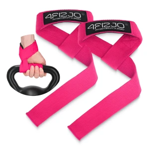 Tréningové popruhy Deadlift Straps ružové