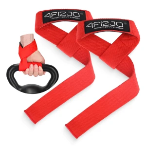 Tréningové popruhy Deadlift Straps červené