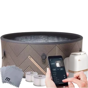 MSpa MONO ECO WIFI Nafukovacia záhradná vírivka pre 6 osôb