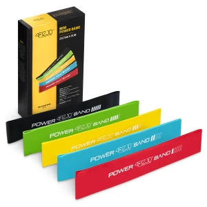 Sada 5 cvičebných pásov MINI POWER BAND