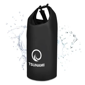 Vodotesná taška 30 litrov TSUNAMI čierna