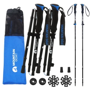 Trekingové palice PRO+ modré