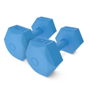 Bitúmenové činky na cvičenie 2 x 2 kg