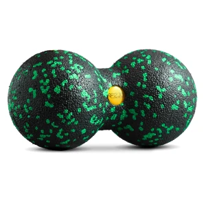 Dvojitá masážna loptička  EPP 8 cm zelená