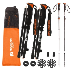 Trekingové palice PRO+ oranžové