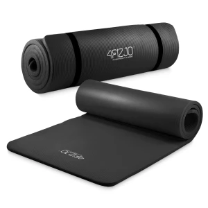 Podložka na fitness a jogu NBR 180 × 60 × 1 cm čierna