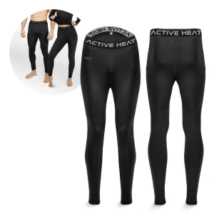 Termo nohavice Unisex - čierne, veľkosť M