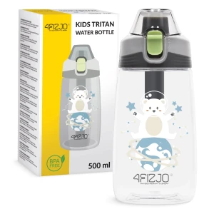 Detská fľaša na vodu Medvedík 500 ml