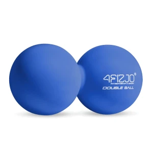 Masážna loptička DOUBLE BALL modrá
