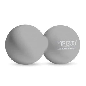 Masážna loptička DOUBLE BALL šedá