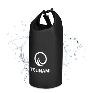 Vodotesná taška 20 litrov TSUNAMI čierna