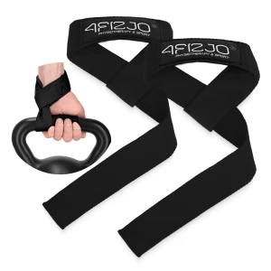 Tréningové popruhy Deadlift Straps čierne