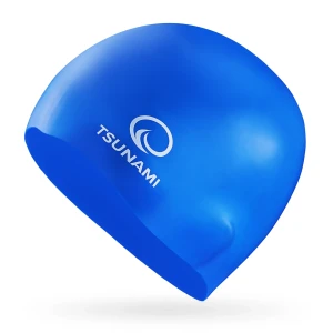 Plavecká čiapka unisex TSUNAMI PRO modrá