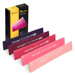 Sada 5 cvičebných pásov MINI POWER BAND