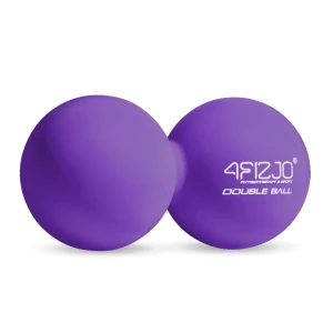 Masážna loptička DOUBLE BALL fialová