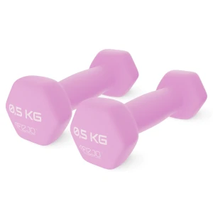 Klasické liatinové činky  2 x 0,5 kg